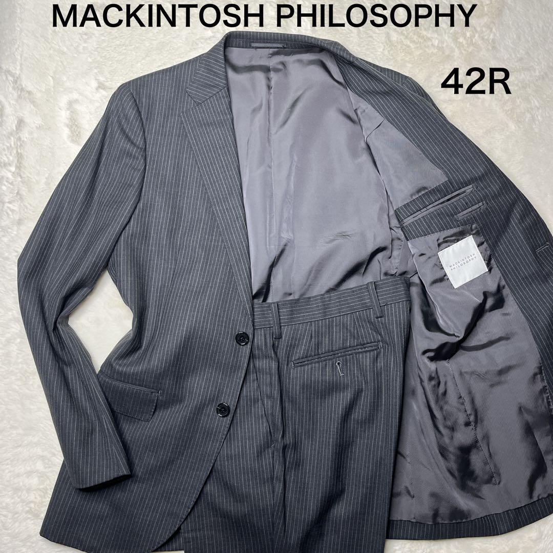 大きいサイズ MACKINTOSH PHILOSOPHY グレー 42R XL 大きいサイズ MACKINTOSH PHILOSOPHY グレー 42R XL