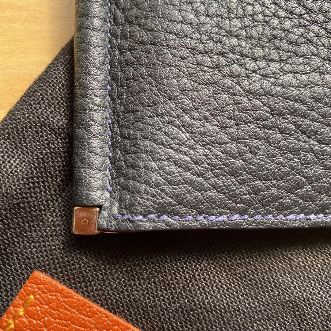 美品 メゾンタクヤ MAISON TAKUYA clip wallet MAISON TAKUYA メゾンタクヤ Clip Wallet シュランケンカーフ 札