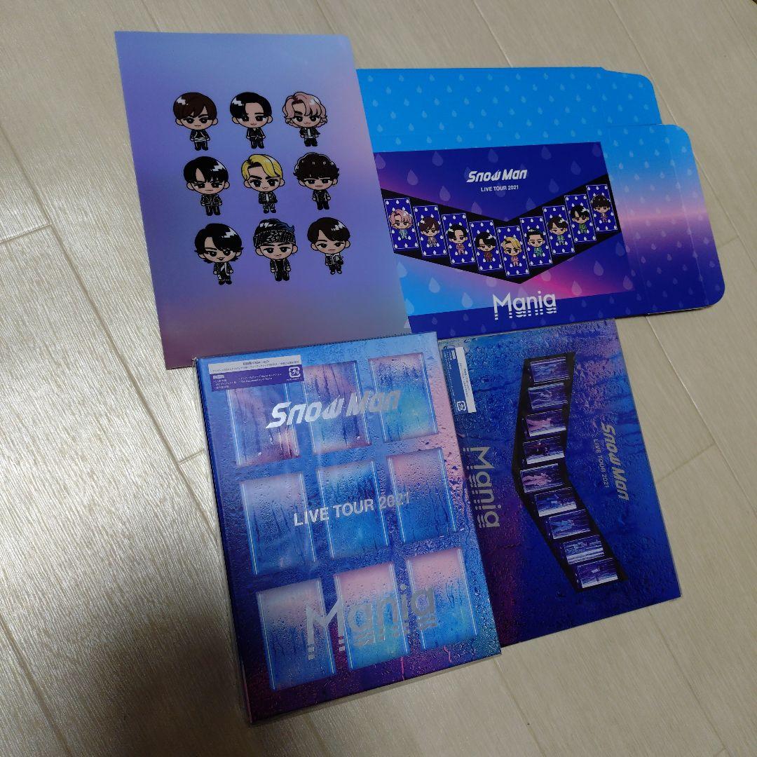 ◉新品未開封◉ 特典付 SnowMan LIVE TOUR 2021 Mania 新品未開封 SnowMan LIVE TOUR 2021 Mania 特典セット（先着特典