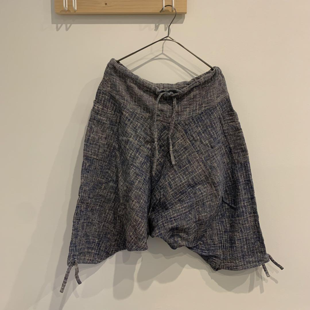 うさと　ムササビパンツ　サルエルパンツ　丈短め うさと ムササビパンツ サルエルパンツ 丈短め （サルエルパンツ