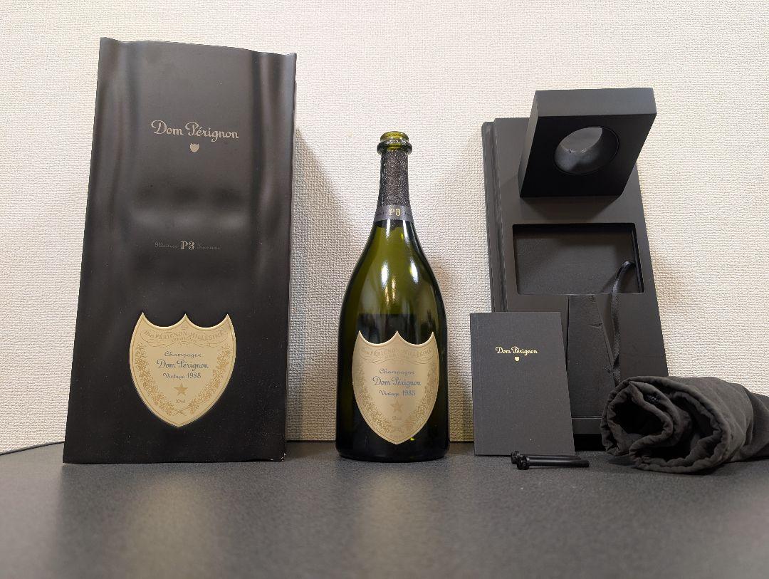 ドンペリ P3 空瓶と箱セット （Dom Pérignon - ドンペリニヨン