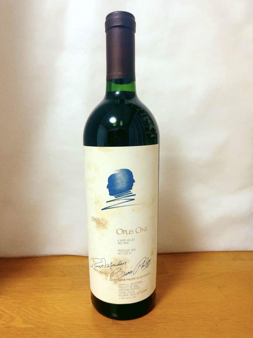オーパス・ワン - オーパスワン 1991 Opus One 送料無料】1991年 オーパス ワン モンダヴィ・ロッチルドOPUS