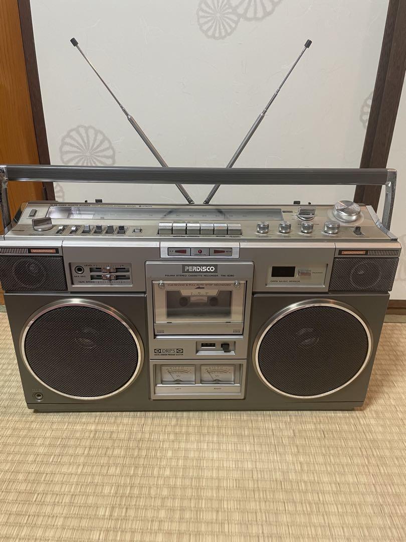 日立 TRK-8280 FM/AM ラジオカセットレコーダーく中古 Amazon.co.jp: HITACHI 日立 TRK-8280 ステレオ・パディスコ8280