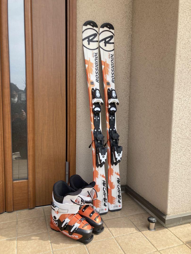 ロシニョール　スキー板　120cm／ブーツ　23cm　セット 224ros1023_.jpg
