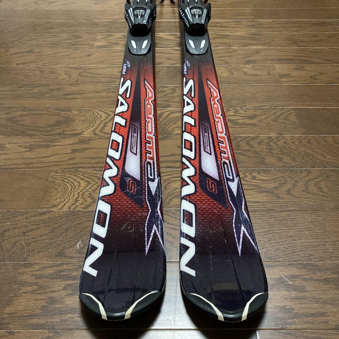 SALOMON   AEROMAX  S  160cm   サロモンのストック付 SALOMON AEROMAX S 160cm サロモンのストック付（2024 SALOMON