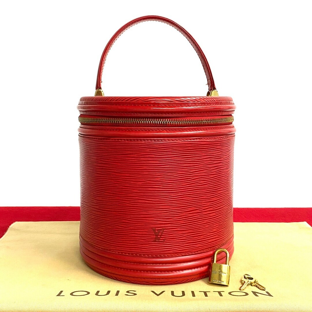 極美品 LOUIS VUITTON エピレザー カンヌ バニティ ハンドバッグ 楽天市場】【バッグ】LOUIS VUITTON ルイ ヴィトン エピ カンヌ