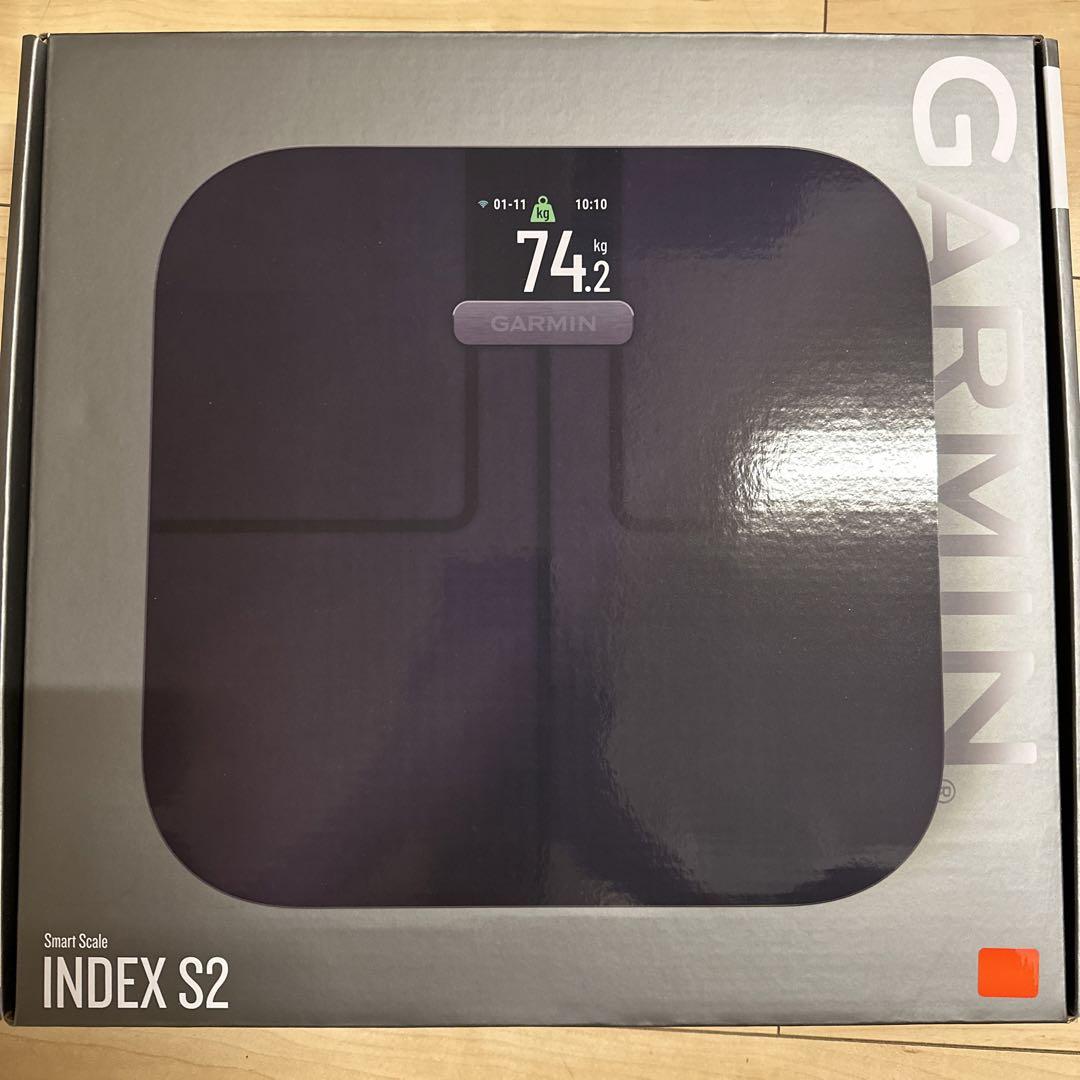 GARMIN Index S2 Smart Scale ブラック Garmin Index S2 Smart Scale (Black) - Performance Bicycle