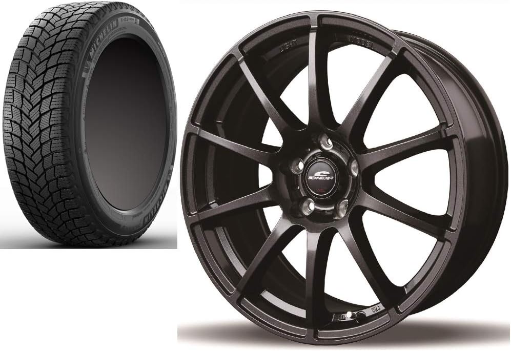 デリカD5 スタッドレスタイヤ ホイール4本セット ミシュラン アイスナビ 【車検対応】新品 デリカd5 国産スタッドレス タイヤ