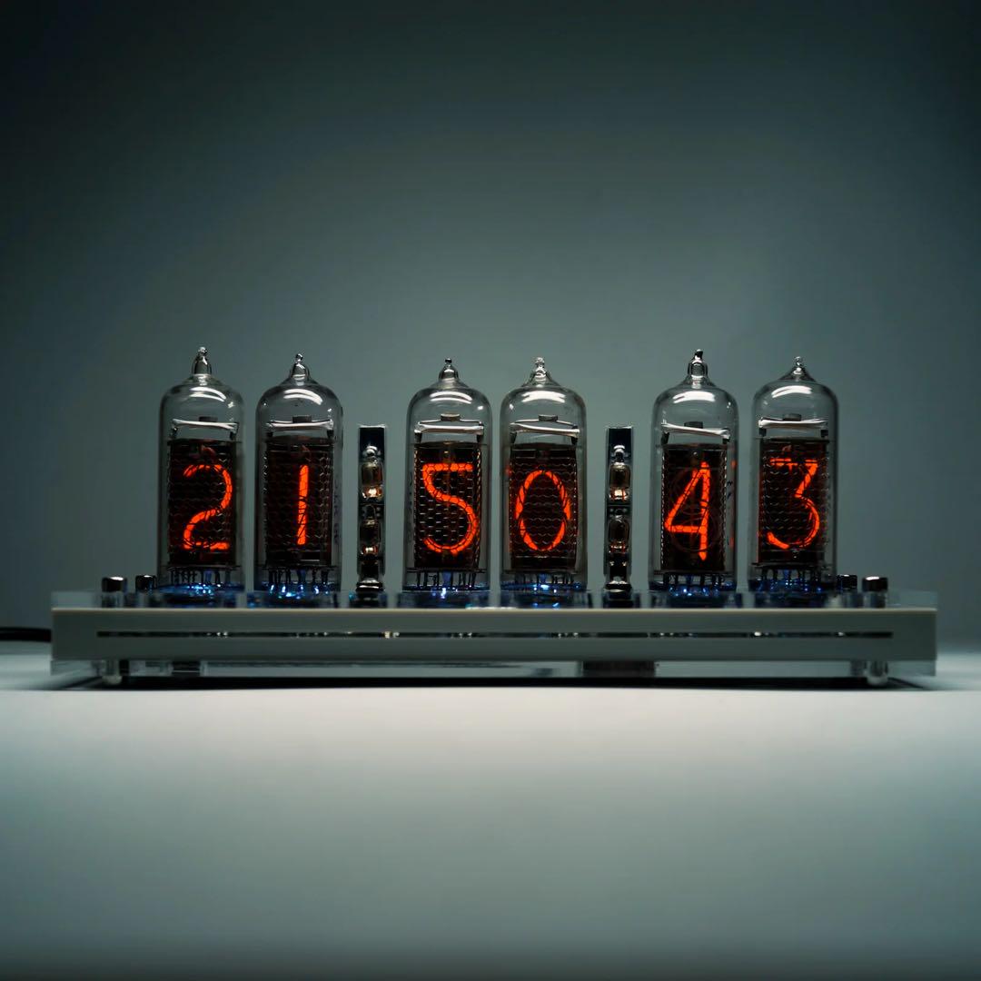 TIME MACHINE - NIXIE｜ニキシー管時計　830 受注生産：NATURAL NIXIE｜ニキシー管時計 – 830時計店