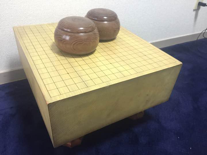 碁盤碁石セット （囲碁セット 新桂10号折碁盤セット(ガラス碁石