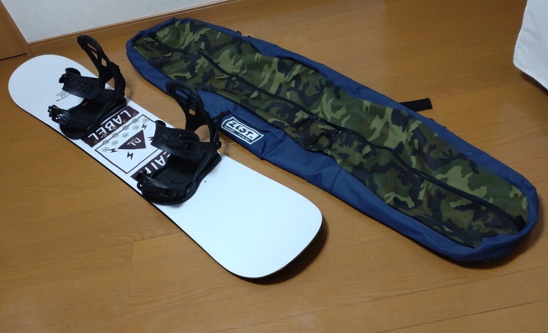 チ*③様 DEATH LABEL スノーボード・ビンディングセット SNOWBOARD SET｜☆スノーボード＋バインディング 2点セット
