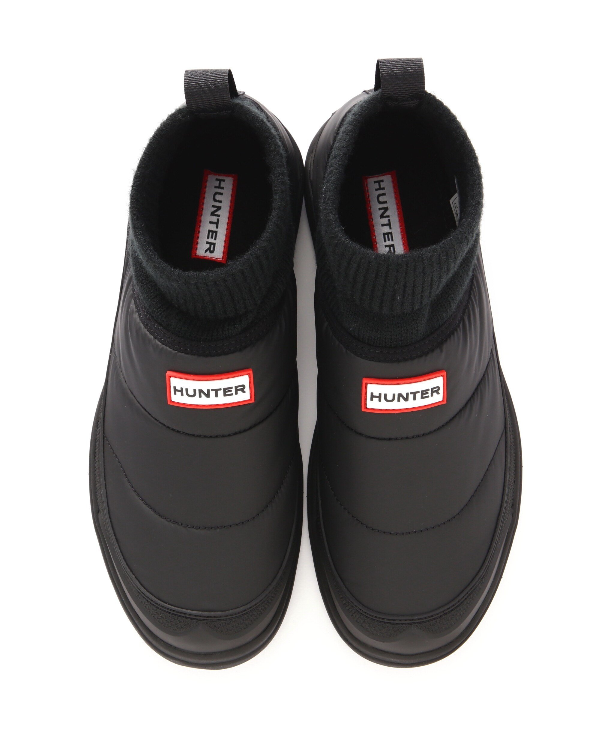 HUNTER(ハンター) MENS/IN/OUT PUFFER KNIT BOOT（WOMAN】IN/OUT