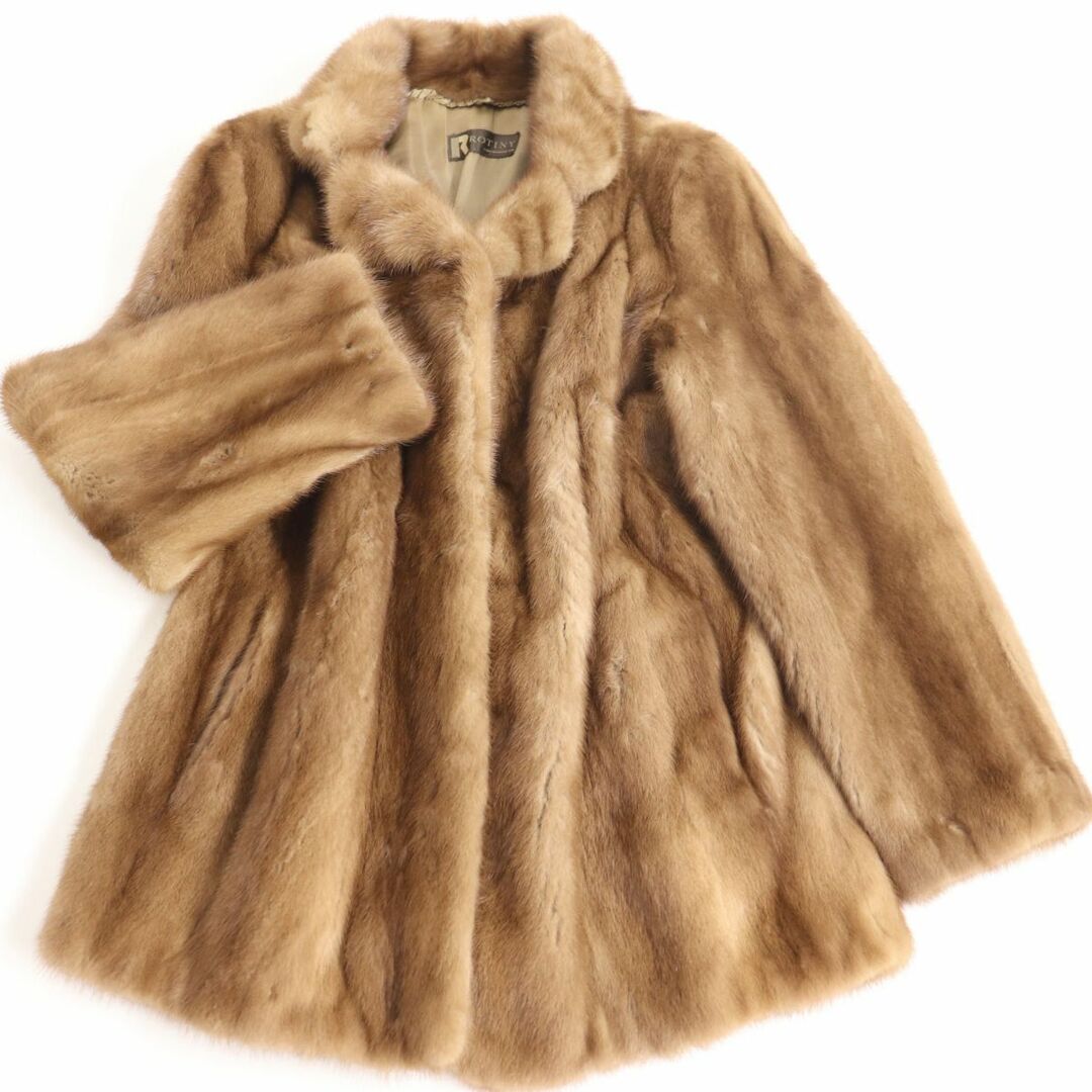 ✩美品✩ SAGA MINK サガミンク ファー 毛皮 茶 ブラウン 13号 L 楽天市場】極美品▽SAGA MINK サガミンク 本毛皮コート ブラウン