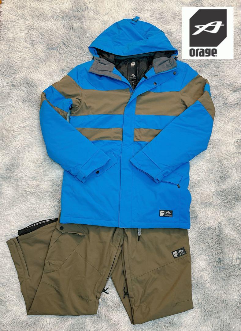 美品◇orage セットアップ スキー スノーウェア メンズ Mサイズ