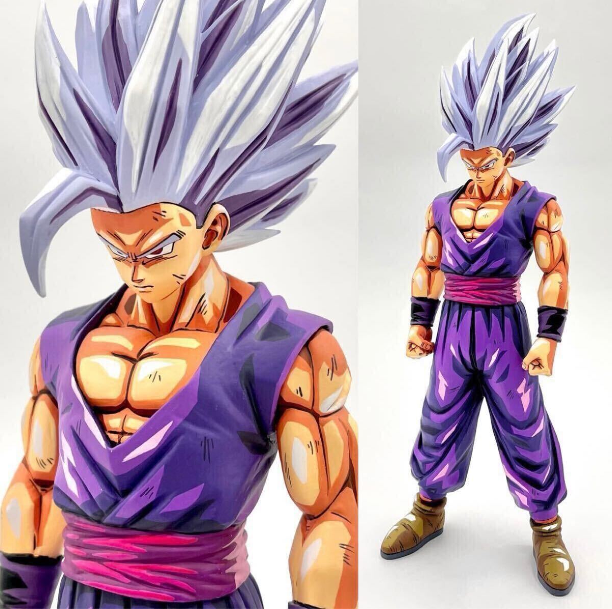 孫悟飯 リペイント 2次元 フィギュア 正規品 MSP 孫悟飯 フィギュア 二次元塗装 フルリペイント