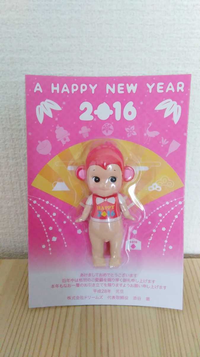 ソニーエンジェル　年賀状　干支　2016年　サル 新品未開封☆ソニーエンジェル SonnyAngel 2016 年賀状 さる 猿