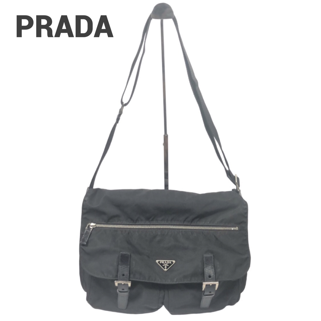 PRADA プラダ ナイロン ショルダー バッグ メッセンジャーバッグ
