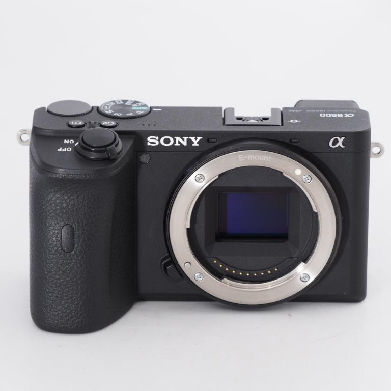 SONY ソニー ミラーレス一眼 α6600 ボディ ブラック ILCE-6600
