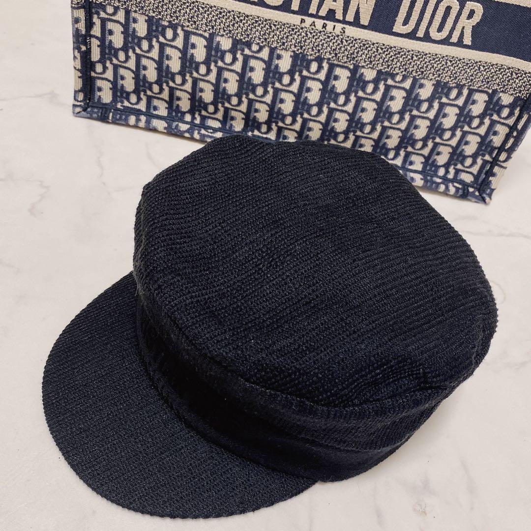 Dior⭐︎キャスケット 59 新品未使用】Christian 出向け Dior クリスチャンディオール