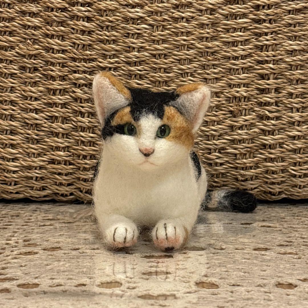 こねこねこさま専用☆羊毛フェルト(=^x^=)ふっくら猫