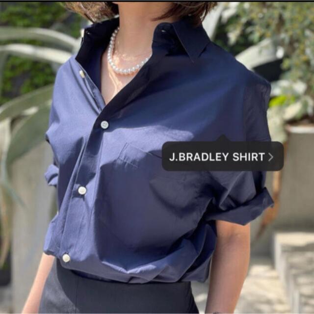 マディソンブルー J.BRADLEY SHIRT 半袖シャツ ネイビー 01 紺