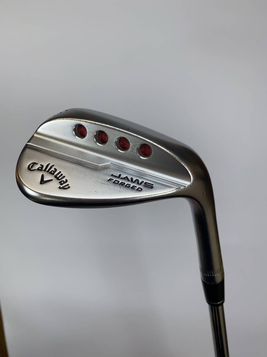 【中古】 キャロウェイ JAWS FORGED クロム 58°/10° ウェッジ Callaway キャロウェイ 中古ウェッジ JAWS FORGED Chrome 58-10