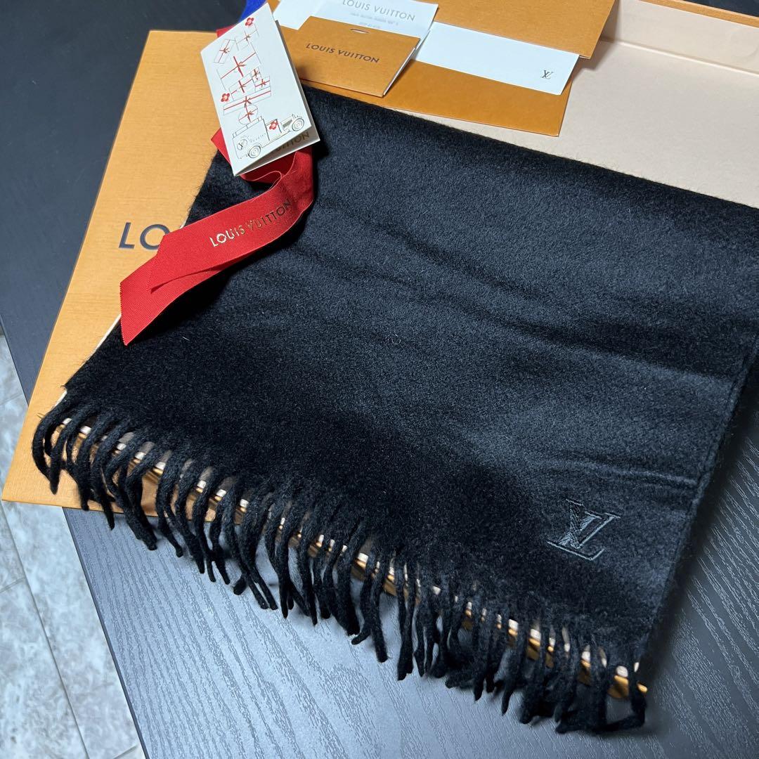 最高級カシミヤLVマフラー✨ヴィトンマフラー ヴィトン カシミヤ