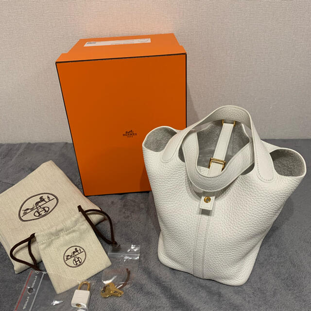 エルメス　ピコタン　PM 空箱　カデナ鍵付き HERMES 【美品】エルメス カデナのみ【鍵無し】【開けたままお