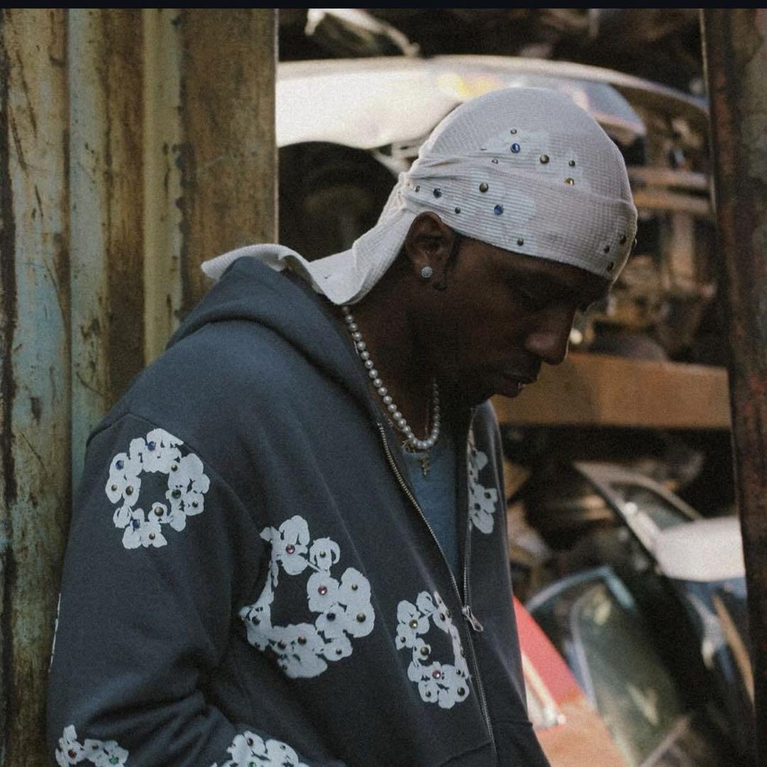 denim tears durag rhinestone デニムティアーズ（DENIM TEARS