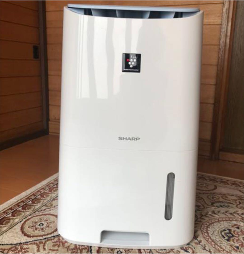 【試運転のみ】SHARP 衣類乾燥除湿機 プラズマクラスター CV-H71-W SHARP 除湿機 衣類乾燥 シャープ コンプレッサー 家庭用