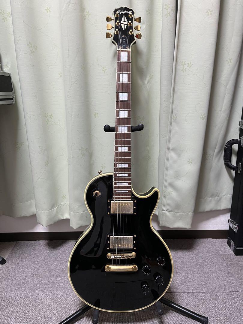Epiphone Les Paul Custom レスポールカスタム Epiphone Les Paul Custom Ebony エレキギター エピフォン レス