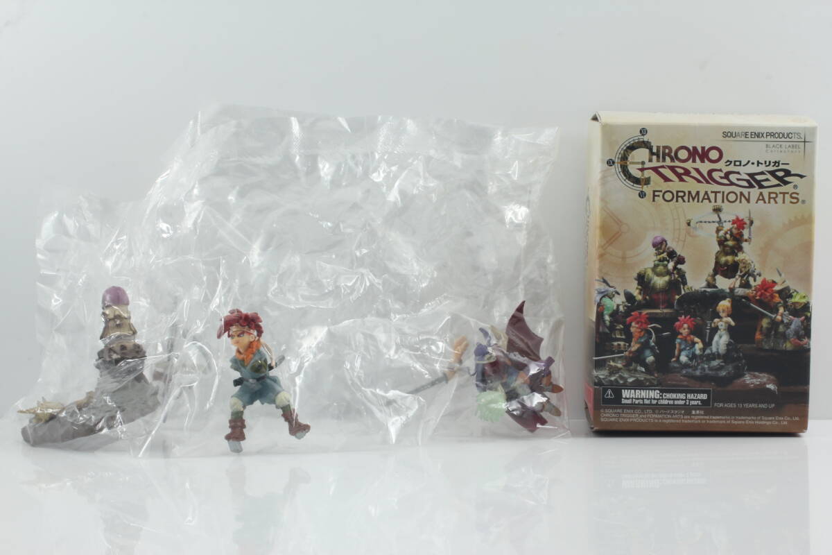 鳥山明　作　クロノトリガー　フィギュア４体 中古】スクエニ クロノトリガー フォーメーションアーツ クロノ