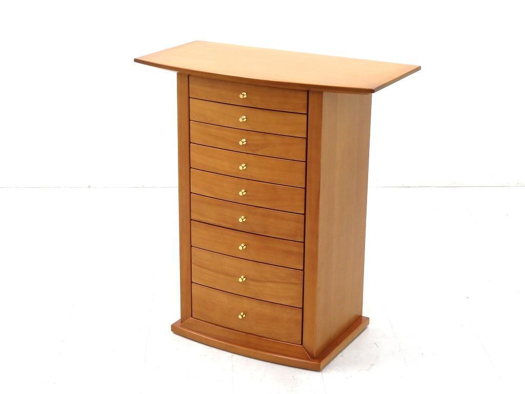 展示品　IDC大塚家具　9段　チェスト　整理箪笥　タンス　アクセサリー 展示品 IDC大塚家具 9段 チェスト 整理箪笥 タンス アクセサリー