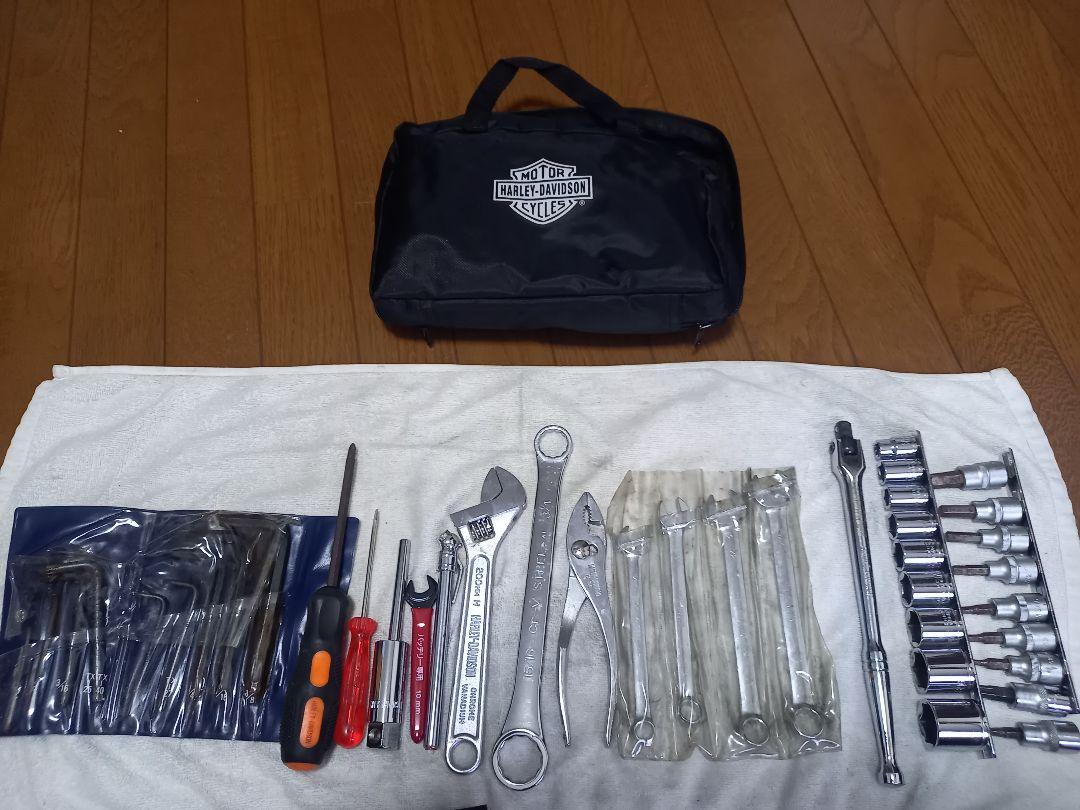ハーレー純正工具セット おまけつき （中古】Vintage 純正