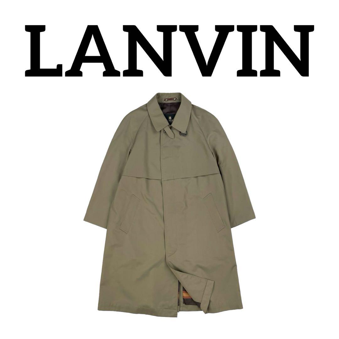 至高の逸品】 LANVIN ステンカラー コート ランバン 抜群の