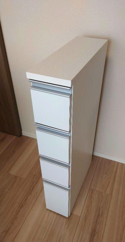 サニタリーチェスト ランドリーチェスト 幅15cm☓高さ85cm