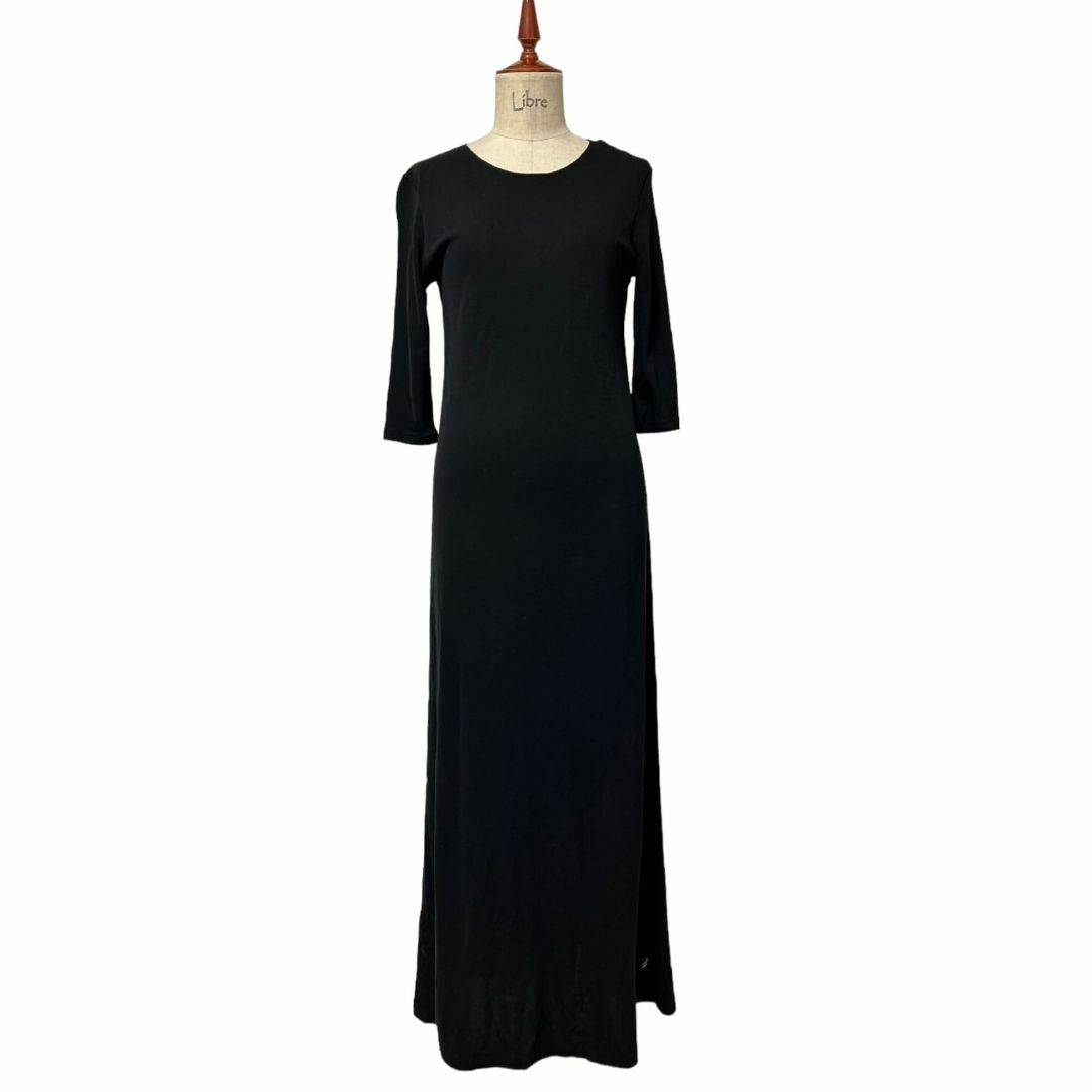 ヴィンテージ Yohji Yamamotoアシンメトリーワンピース　BLACK ヴィンテージ Yohji YamamotoアシンメトリーワンピースBLACK