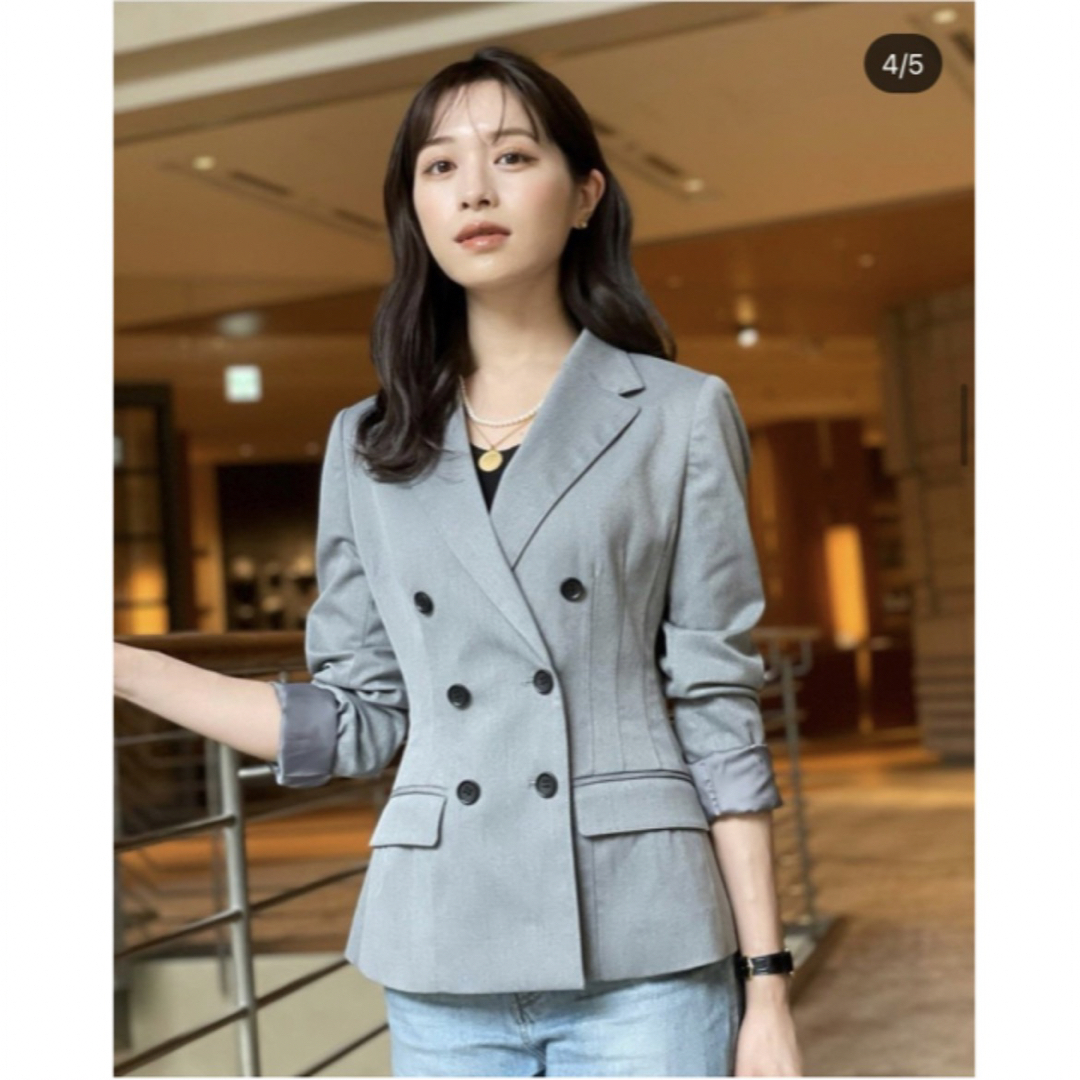 ジャケット・アウター laubeblanc Waist Shape Tailored Jacket Waist Shape Tailored Jacket – L'AUBE BLANC