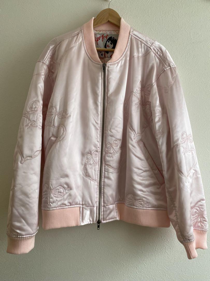 Jenny Faxサテンブルゾン Jenny Faxサテンブルゾン(Jenny Fax ジェニー ファックス 18AW