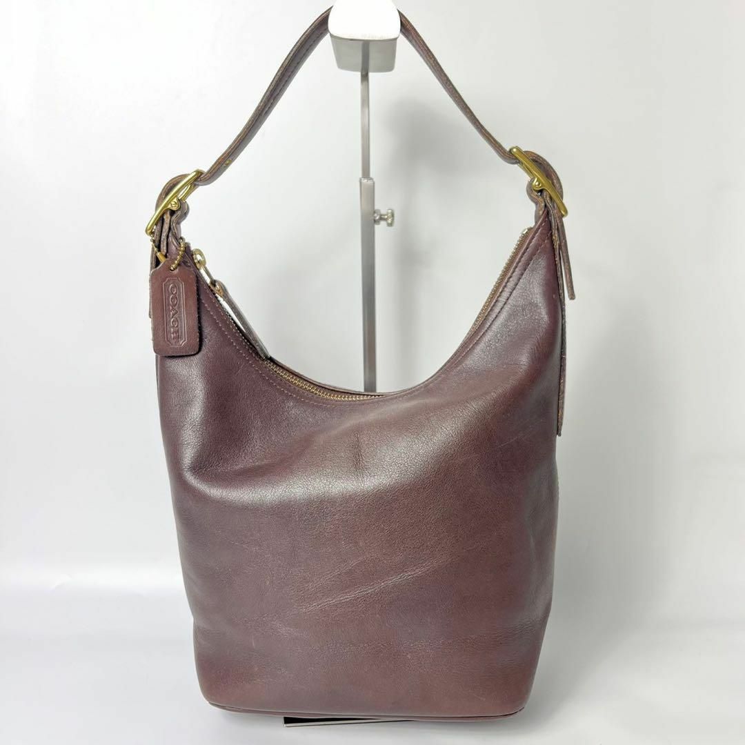 美品✨　コーチ　レザー　ブラウン　バケツバック　ショルダーバック　9823 楽天市場】COACH コーチ 9821 ショルダーバッグ レザー ブラウン