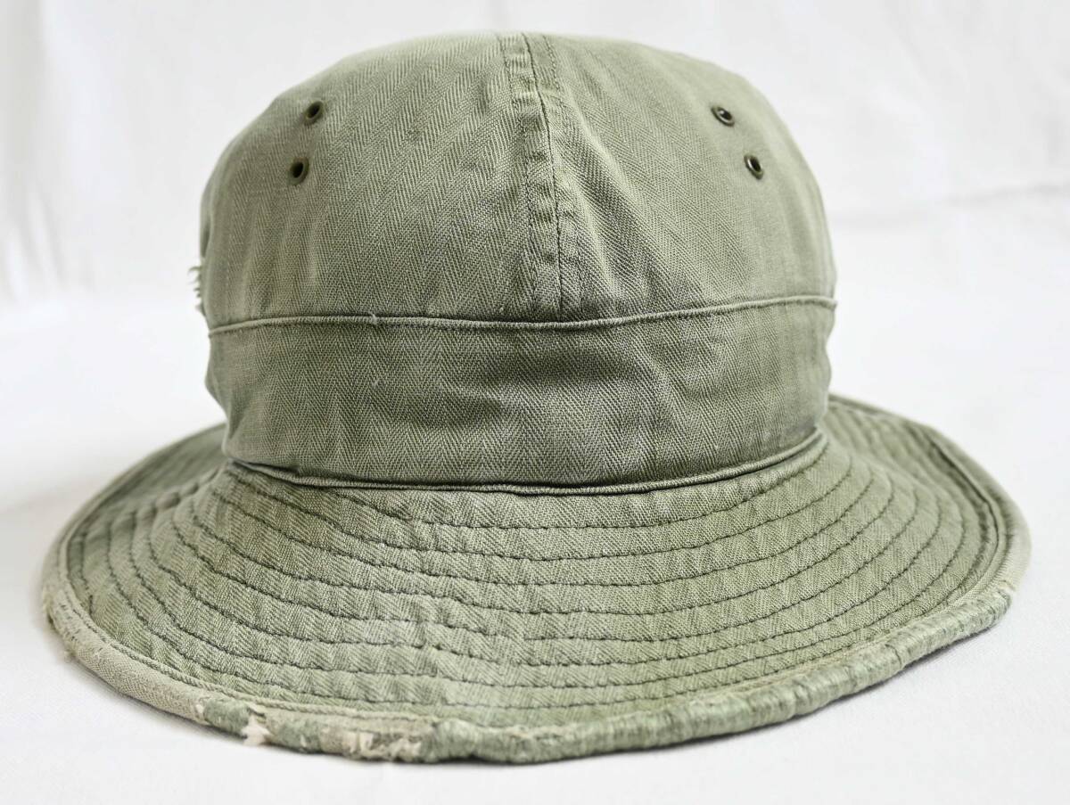 40s US ARMY アーミー HBT ヘリンボーンツイル ハット 6 5/8 楽天市場】US ARMY M41 HBT HAT / WWIIヘリンボーンツイルハット