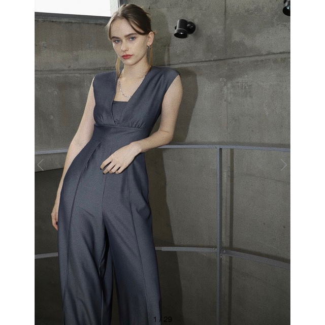 スーツ・フォーマル・ドレス melt the lady circle jump suit Melt the lady circle jump suit