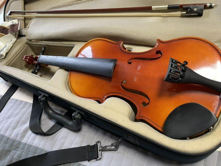【専用】Suzuki バイオリン 210 1/8サイズ 2016年製 ケース付き SUZUKI VIOLIN ( スズキバイオリン ) No.210 1/16 OUTFIT VIOLIN