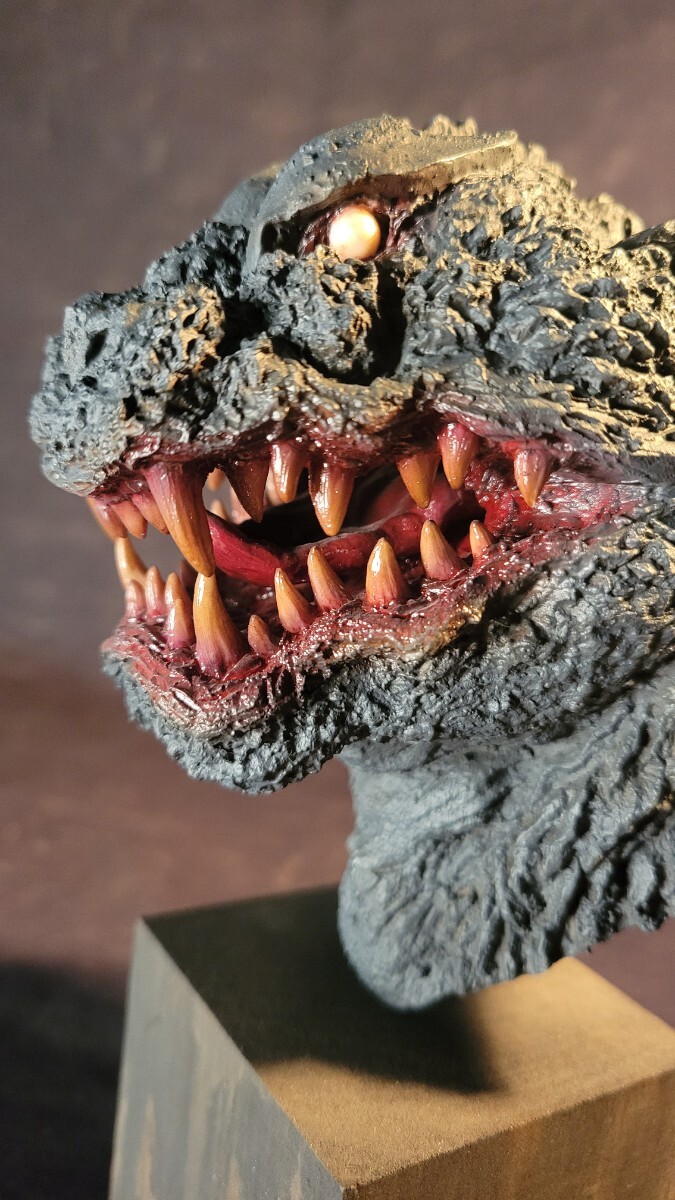 ワンフェス限定 ゴジラ胸像 ガレージキット完成品 原型 ねんど