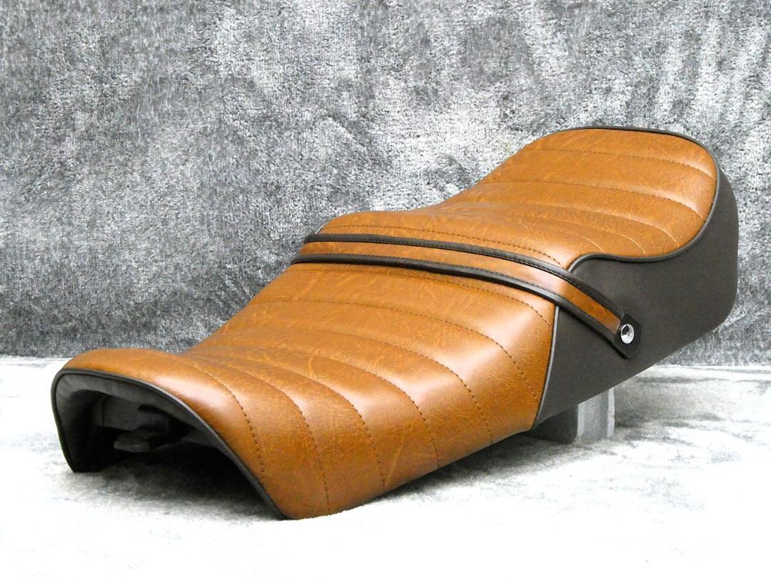 と*ロ様 ゼファー　タックロール　ブラウン 合成皮革 カワサキ車用 | ゼットファーザーブラザーズ