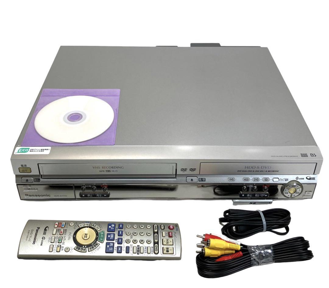 VHS/DVD/HDDダビング可能】Panasonic DMR-EH70V（パナソニック