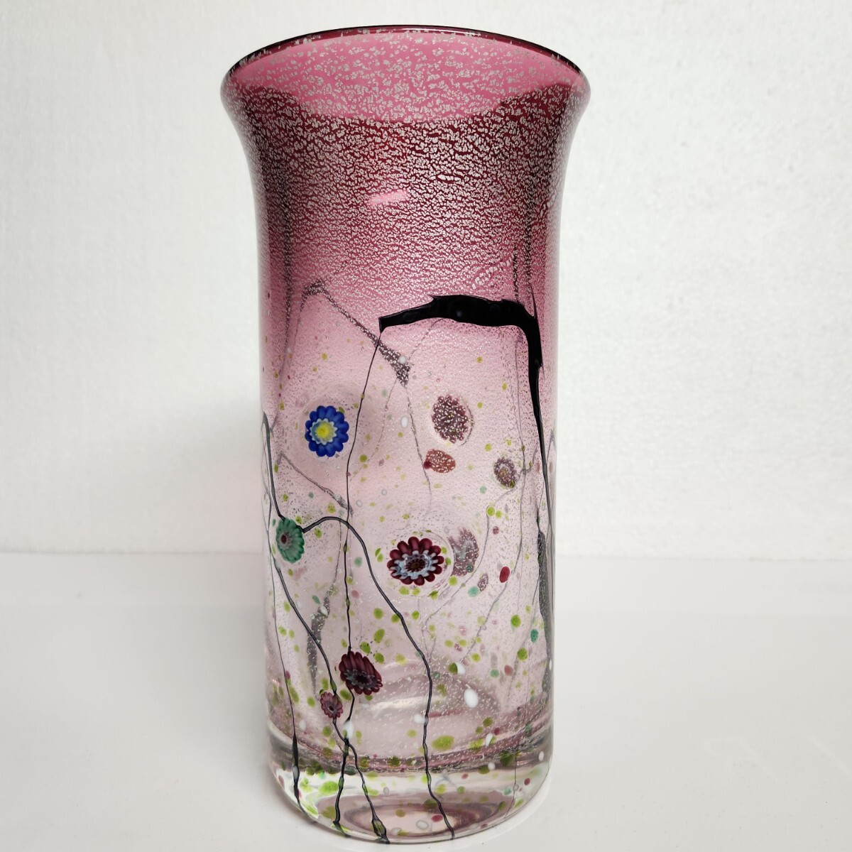 黒木国昭 「現代の名工」 金彩象嵌 高さ19.2cm×口径9.5cm「光琳