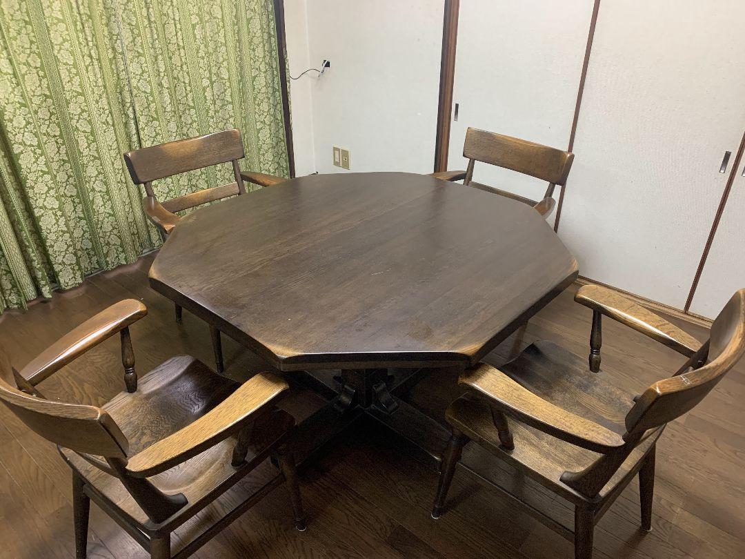 【FYI様限定価格】ダイニングテーブル・柏木工・オーク材 (椅子は別売り) FYI様限定価格】ダイニングテーブル・柏木工・オーク材 (椅子は