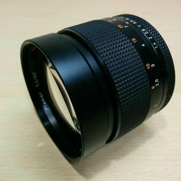 銘玉 CONTAX Planar 85mm F1.4 プラナー AEG ドイツ（手軽に