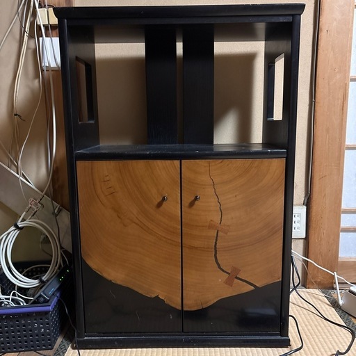 電話台、キャビネット （電話台 ルーター収納 おしゃれ